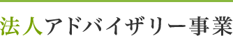 法人アドバイザリー事業